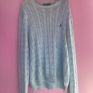 Polo light blue Ralph Lauren cute sweater